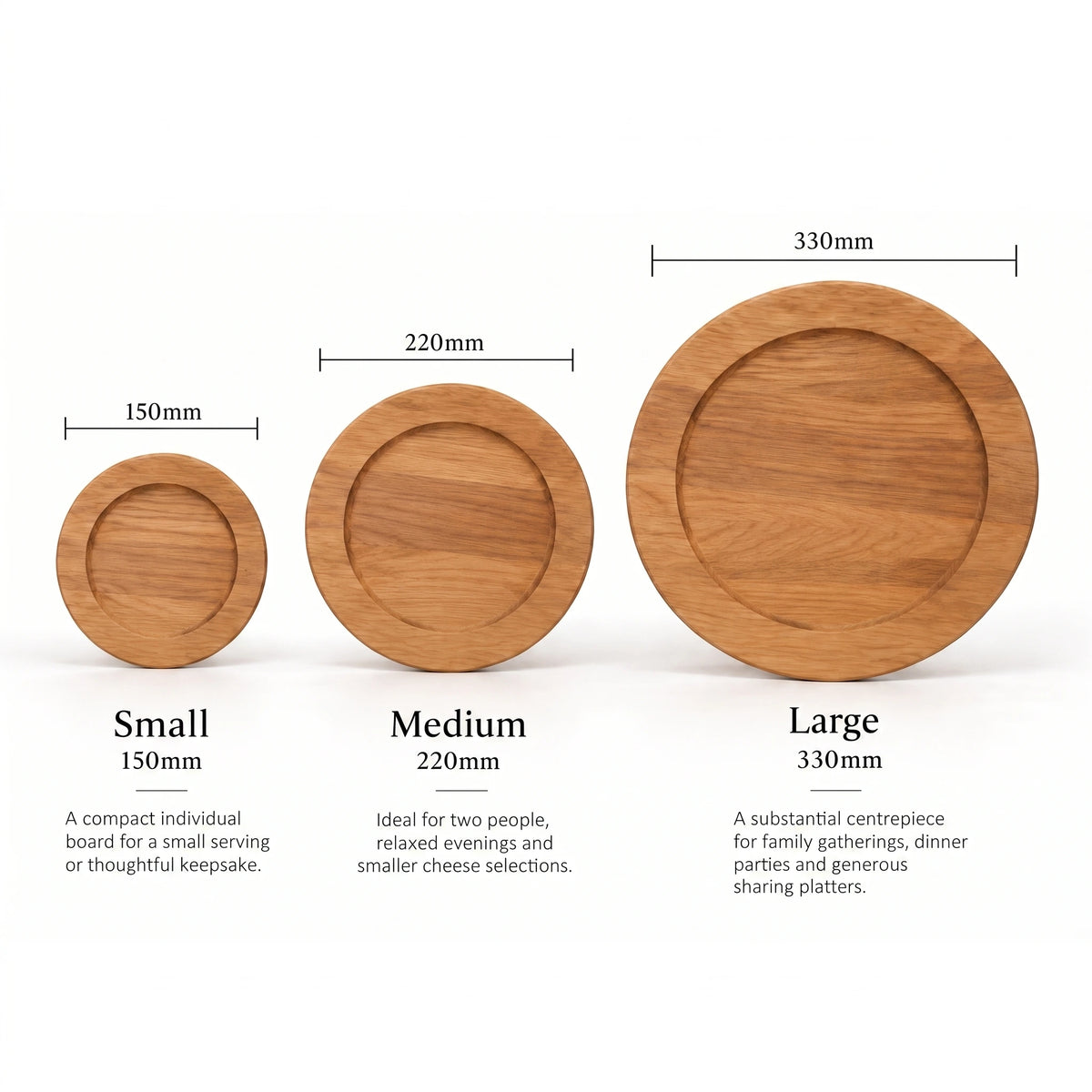 Personalised Oak Cheeseboard