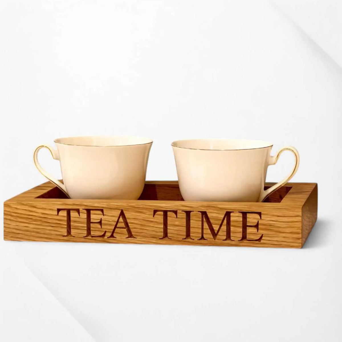 Unique Tea Tray Personalised Oak Tea Tray – The Crafty Oak