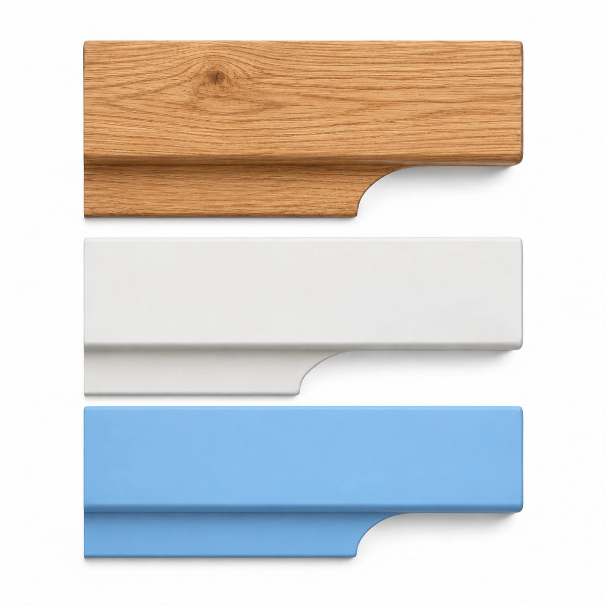 Personalised Oak Gravity Bar – Artwork & Photo Display