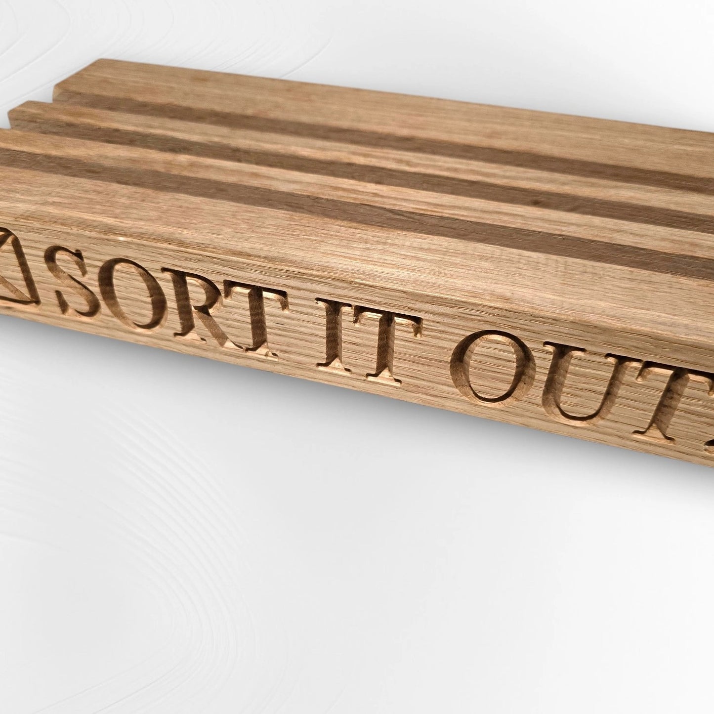 Solid Oak Organiser Tray